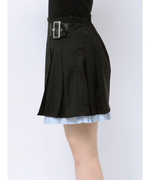 jouetie(ジュエティ)の「ダブルプリーツミニスカート(スカート・レディース・ベージュ/グレー/ブラック・MEDIUM)」の16枚目の写真