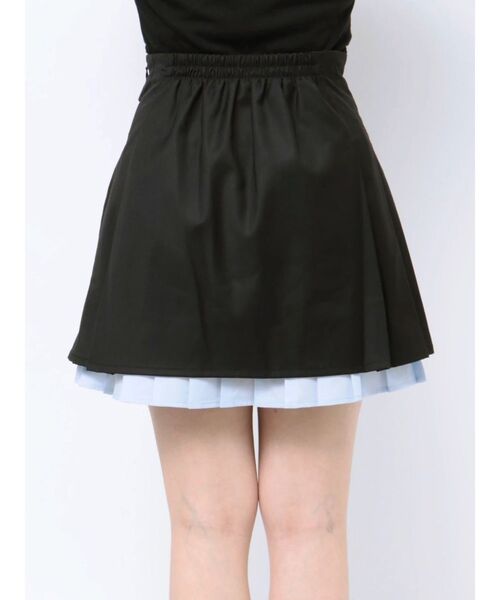 jouetie(ジュエティ)の「ダブルプリーツミニスカート(スカート・レディース・ベージュ/グレー/ブラック・MEDIUM)」の15枚目の写真