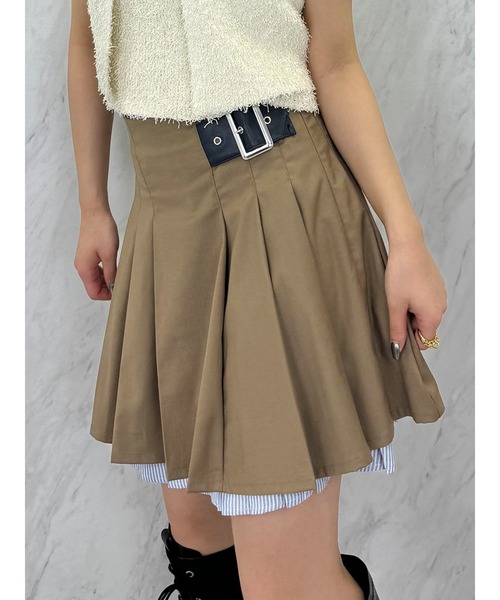 ダブルプリーツミニスカート ダブルプリーツミニスカート – Darich (ダーリッチ)