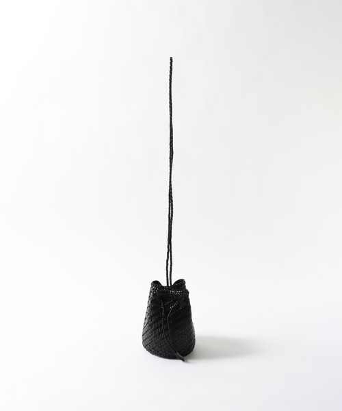 Dragon Diffusion（ドラゴンディフュージョン）の「DRAGON DIFFUSION (ドラゴン ディフュージョン) POMPOM DOUBLE JUMP 8838（ショルダーバッグ・メンズ・ブラック・FREE）」の4枚目の写真