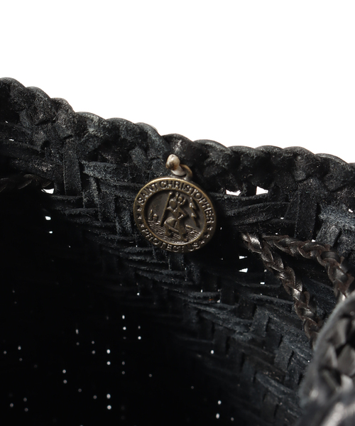 Dragon Diffusion（ドラゴンディフュージョン）の「DRAGON DIFFUSION (ドラゴン ディフュージョン) POMPOM DOUBLE JUMP 8838（ショルダーバッグ・メンズ・ブラック・FREE）」の8枚目の写真