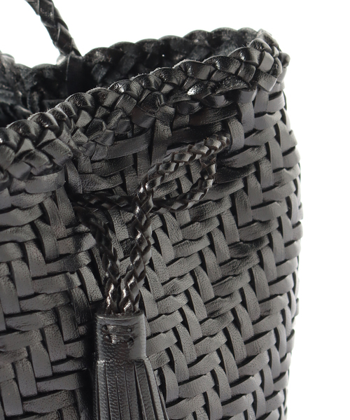 Dragon Diffusion（ドラゴンディフュージョン）の「DRAGON DIFFUSION (ドラゴン ディフュージョン) POMPOM DOUBLE JUMP 8838（ショルダーバッグ・メンズ・ブラック・FREE）」の10枚目の写真