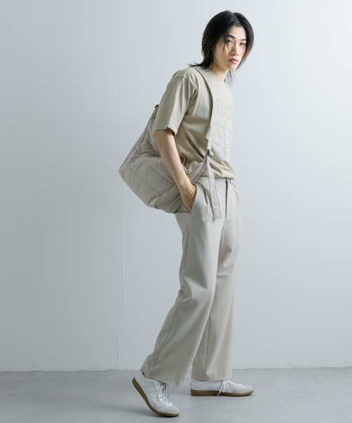 SENSE OF PLACE by URBAN RESEARCH(センスオブプレイスバイアーバンリサーチ)の「フェードナンバリングTシャツ(5分袖)(Tシャツ/カットソー・メンズ・ベージュ/カーキ/ブラック・LARGE/MEDIUM)」の17枚目の写真