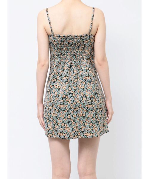 EVRIS（エヴリス）の「フラワーキャミミニワンピース（ワンピース・レディース・ブラック/ブルー・FREE）」の11枚目の写真