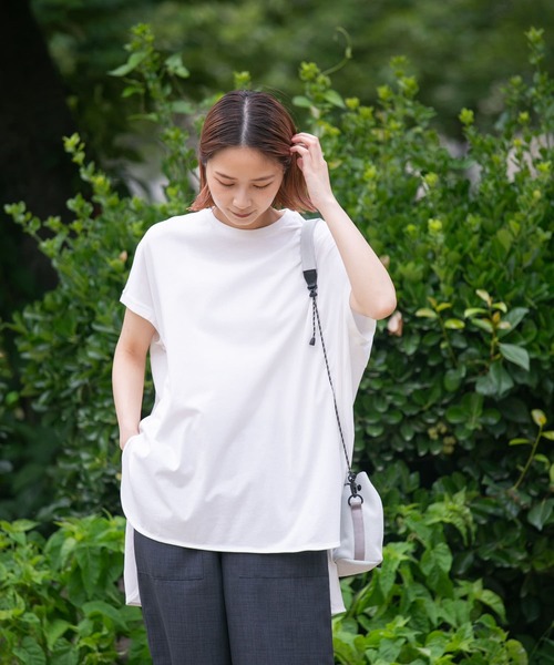 EKAL(エカル)の「ドルマンスリーブカットソー(Tシャツ/カットソー・レディース・ホワイト/ベージュ/ブラック・ONE)」の5枚目の写真