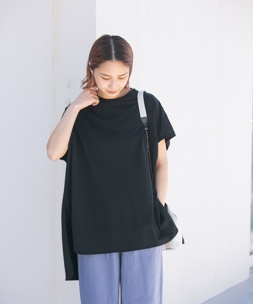 EKAL(エカル)の「ドルマンスリーブカットソー(Tシャツ/カットソー・レディース・ホワイト/ベージュ/ブラック・ONE)」の15枚目の写真