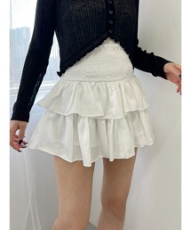 PHILLY | 【PHILLY】ウエストシャーリングミニスカート(スカート)