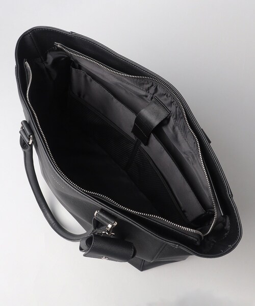 THE SHOP TK (ザ ショップ ティーケー )の「◆【A4サイズ/ビジネスでも使える】合皮トートバッグ イヤホンケース付き(トートバッグ・メンズ・グレー系その他5/ブラック/ネイビー・00)」の9枚目の写真