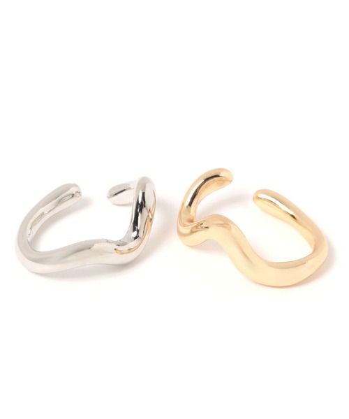 LAKOLE（ラコレ）の「ウェーブデザインイヤーカフ / 131292（イヤーカフ・レディース・その他2/その他1・FREE）」の3枚目の写真