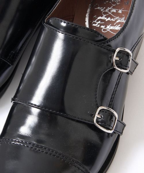 Rouge vif(ルージュヴィフ)の「モンクストラップシューズ(ドレスシューズ・レディース・ブラック/ホワイト・37/39/35/36/38)」の5枚目の写真