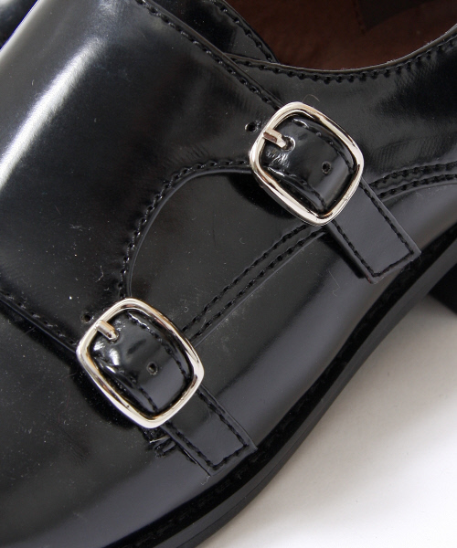 Rouge vif(ルージュヴィフ)の「モンクストラップシューズ(ドレスシューズ・レディース・ブラック/ホワイト・37/39/35/36/38)」の6枚目の写真