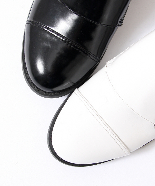 Rouge vif(ルージュヴィフ)の「モンクストラップシューズ(ドレスシューズ・レディース・ブラック/ホワイト・37/39/35/36/38)」の7枚目の写真