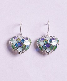 Zoule（ゾーラ）の「Zoule ゾーラ：MOROCCAN　モロッカンシリーズ　heart moroccan　ピアス（ピアス（両耳用））」