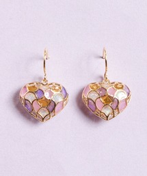 Zoule ゾーラ:MOROCCAN モロッカンシリーズ heart moroccan ピアス