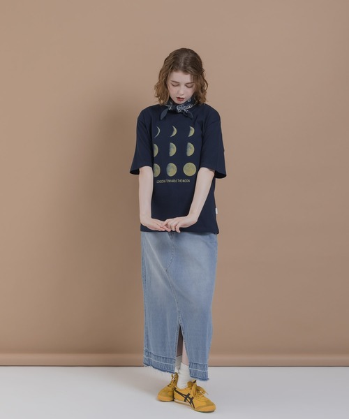 MUHET（ミュエータ）の「アソートTシャツ（Tシャツ/カットソー・レディース・ネイビー/オフホワイト/チャコールグレー/アイボリー・X-LARGE/MEDIUM）」の18枚目の写真