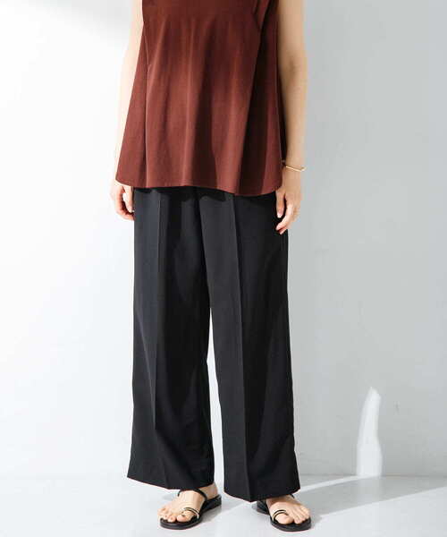 URBAN RESEARCH Sonny Label（アーバンリサーチサニーレーベル）の「サマージャガードイージーパンツ（その他パンツ・レディース・ブラック/ブルー・FREE）」の2枚目の写真