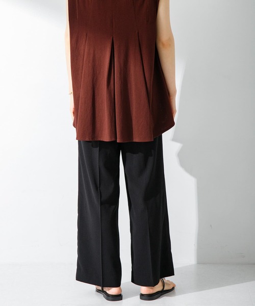 URBAN RESEARCH Sonny Label（アーバンリサーチサニーレーベル）の「サマージャガードイージーパンツ（その他パンツ・レディース・ブラック/ブルー・FREE）」の14枚目の写真