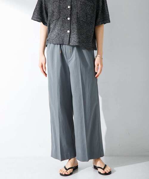 URBAN RESEARCH Sonny Label（アーバンリサーチサニーレーベル）の「サマージャガードイージーパンツ（その他パンツ・レディース・ブラック/ブルー・FREE）」の10枚目の写真