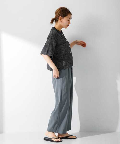 URBAN RESEARCH Sonny Label（アーバンリサーチサニーレーベル）の「サマージャガードイージーパンツ（その他パンツ・レディース・ブラック/ブルー・FREE）」の6枚目の写真