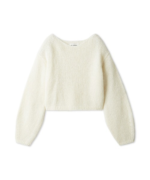 LILY BROWN（リリーブラウン）の「アルパカローゲージニットプル