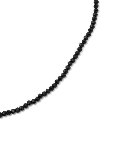 ROPE' PICNIC（ロペピクニック）の「ビーズリボンネックレス（ネックレス・レディース・キナリ/ブラック・FREE）」の7枚目の写真