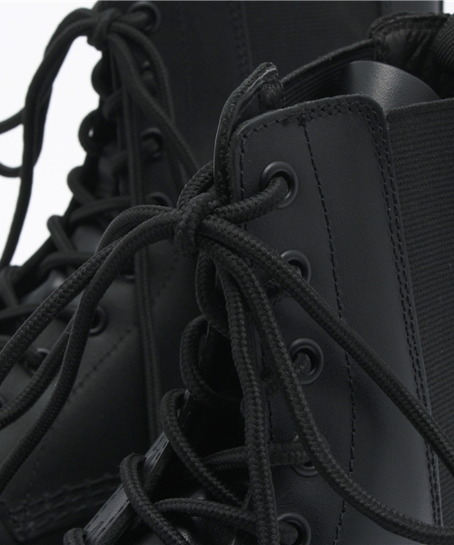 HYSTERIC GLAMOUR(ヒステリックグラマー)の「8HOLE SIDEGORE ブーツ(ブーツ・メンズ・ブラック・25.5cm/26.5cm/27.5cm)」の7枚目の写真