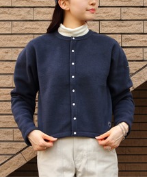 ORCIVAL/オーシバル　フリース クルーネックカーディガン　FLEECE CREWNECK CARDIGAN　OR-C0378 EFC