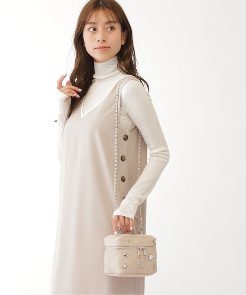 JILL by JILL STUART(ジルバイジルスチュアート)の「◇ブローチバニティ(ショルダーバッグ・レディース・ブラック系その他/ホワイト/ピンク・FREE)」の19枚目の写真