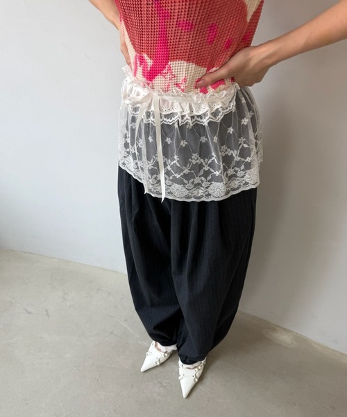 SANSeLF（サンセルフ）の「レースラップスカート【SANSeLF】sana24a005（スカート・レディース・ホワイト・FREE）」の11枚目の写真