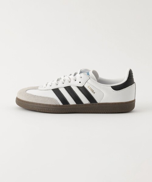 green label relaxing(グリーンレーベルリラクシング)の「<adidas Originals> サンバ OG キッズ / キッズ 18cm-21cm(スニーカー・キッズ・オフホワイト・19cm/18cm/21cm/20cm)」の1枚目の写真