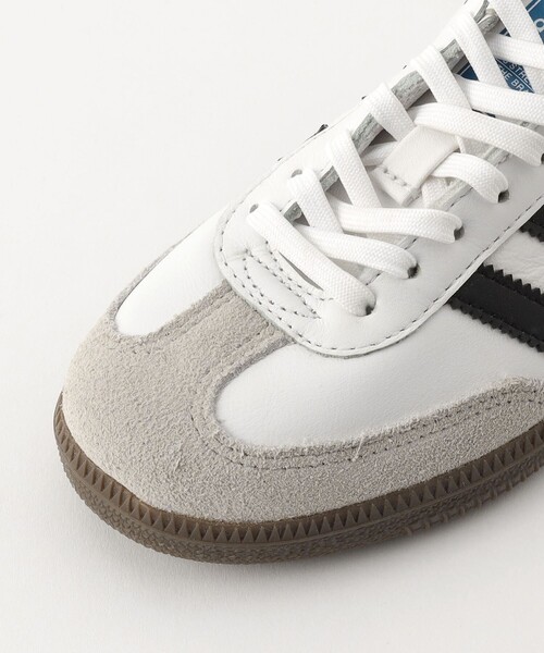 green label relaxing(グリーンレーベルリラクシング)の「<adidas Originals> サンバ OG キッズ / キッズ 18cm-21cm(スニーカー・キッズ・オフホワイト・19cm/18cm/21cm/20cm)」の8枚目の写真
