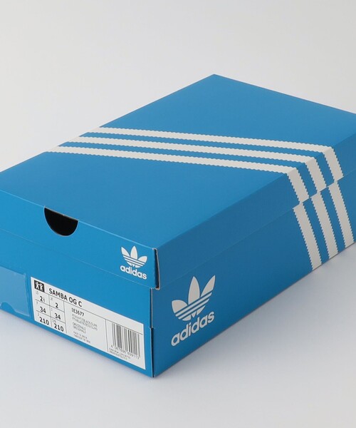 green label relaxing(グリーンレーベルリラクシング)の「<adidas Originals> サンバ OG キッズ / キッズ 18cm-21cm(スニーカー・キッズ・オフホワイト・19cm/18cm/21cm/20cm)」の10枚目の写真