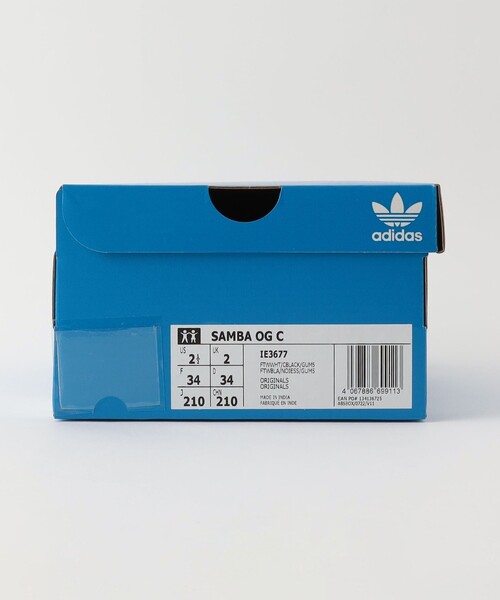 green label relaxing(グリーンレーベルリラクシング)の「<adidas Originals> サンバ OG キッズ / キッズ 18cm-21cm(スニーカー・キッズ・オフホワイト・19cm/18cm/21cm/20cm)」の11枚目の写真