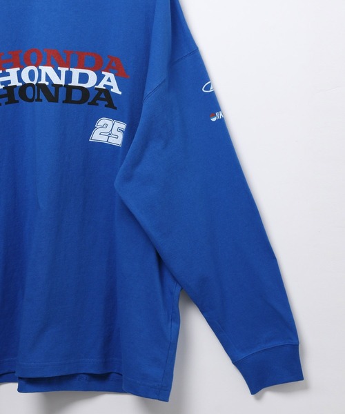 niko and...（ニコアンド）の「【Honda】コラボマルチプリントロンT（Tシャツ/カットソー・メンズ・ホワイト/レッド/ブラック/ブルー・MEDIUM/LARGE）」の10枚目の写真