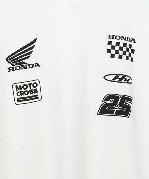 niko and...（ニコアンド）の「【Honda】コラボマルチプリントロンT（Tシャツ/カットソー・メンズ・ホワイト/レッド/ブラック/ブルー・MEDIUM/LARGE）」の13枚目の写真