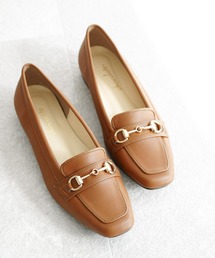 chocolates（チョコラテス）の「スクエアトゥ ソフト ビットローファー【日本製】（ローファー）」