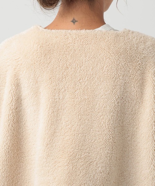 BAYFLOW（ベイフロー）の「[ワンマイルウェアとしても着られる]BF無地ベストブランケット（ブランケット・レディース・アイボリー/グレー/ベージュ・0）」の10枚目の写真