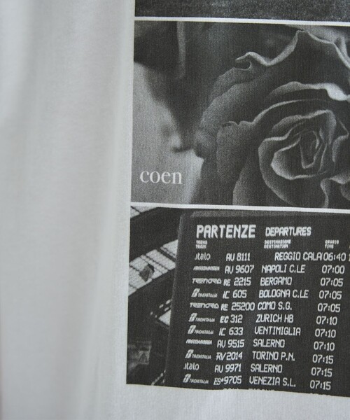 coen(コーエン)の「TATSURO YASUI フォトプリントTシャツ(Tシャツ/カットソー・メンズ・その他1/その他2/その他3・S/M/L/XL)」の16枚目の写真