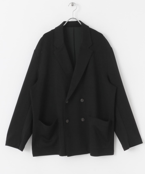 SENSE OF PLACE by URBAN RESEARCH（センスオブプレイスバイアーバンリサーチ）の「イージーダブルジャケット（その他アウター・メンズ・ブラック/チャコールグレー・MEDIUM/LARGE）」の12枚目の写真