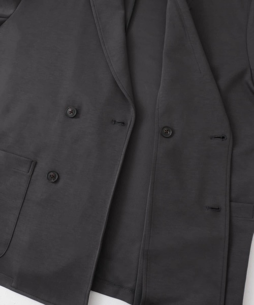 SENSE OF PLACE by URBAN RESEARCH（センスオブプレイスバイアーバンリサーチ）の「イージーダブルジャケット（その他アウター・メンズ・ブラック/チャコールグレー・MEDIUM/LARGE）」の14枚目の写真