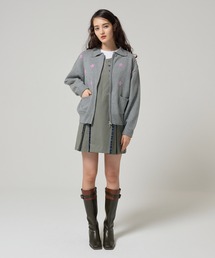 TINA：JOJUN（ティーナジョジュン）の「フラワー ジップアップ