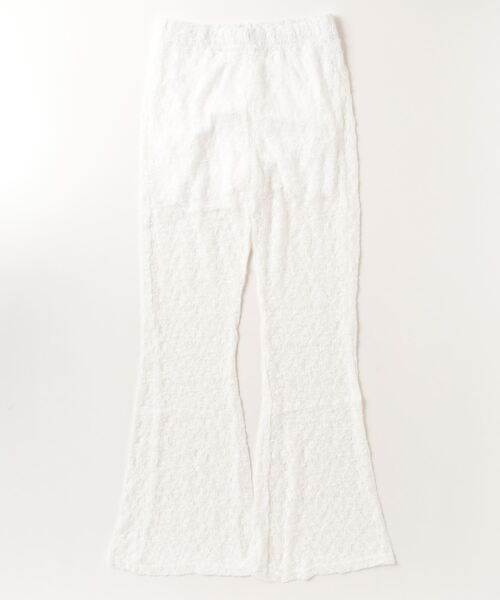 Per sist ence(パーシエンス)の「カットレースシアーパンツ(その他パンツ・レディース・ピンク/ブラック/ホワイト/アイボリー・FREE)」の17枚目の写真