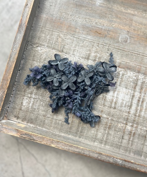 ライラックのコサージュ（ブローチ/コサージュ）｜m.soeur（エムスール