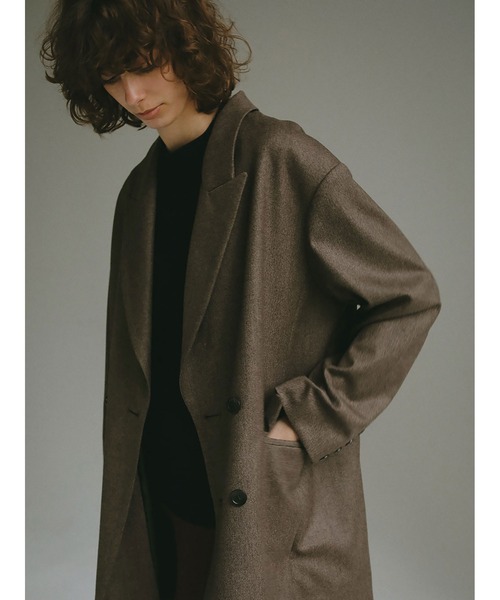 HER. ボックスオーバージャケット HER.（ハー）の「へリンボンオーバージャケット（テーラードジャケット