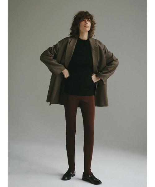 HER. ボックスオーバージャケット HER.（ハー）の「へリンボンオーバージャケット（テーラードジャケット