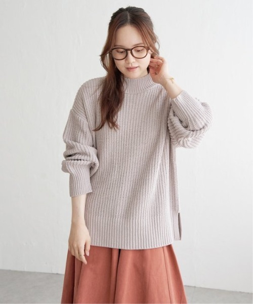 LBC(エルビーシー)の「マットモール畦ニットプルオーバー(ニット/セーター・レディース・ライトグレー/イエロー/ブルー/その他30・M)」の12枚目の写真