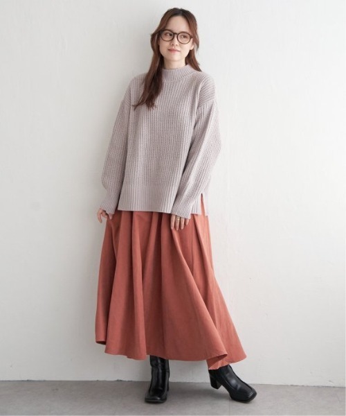 LBC(エルビーシー)の「マットモール畦ニットプルオーバー(ニット/セーター・レディース・ライトグレー/イエロー/ブルー/その他30・M)」の13枚目の写真