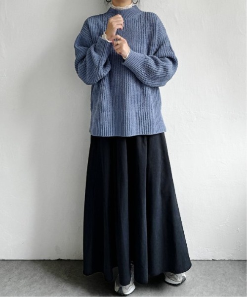 LBC(エルビーシー)の「マットモール畦ニットプルオーバー(ニット/セーター・レディース・ライトグレー/イエロー/ブルー/その他30・M)」の16枚目の写真