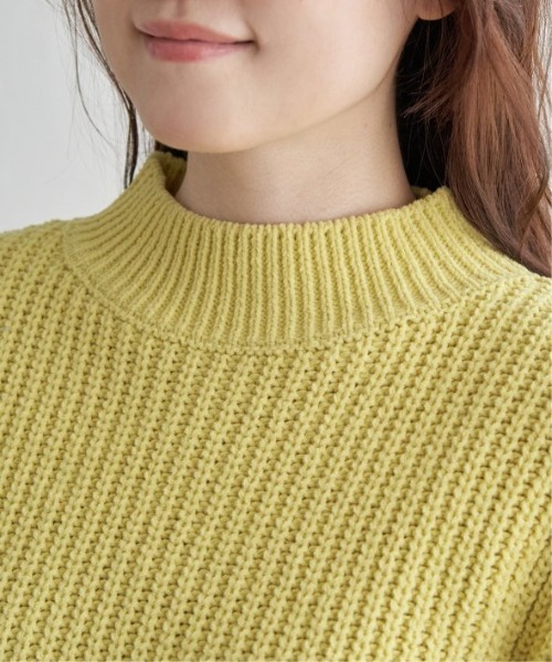 LBC(エルビーシー)の「マットモール畦ニットプルオーバー(ニット/セーター・レディース・ライトグレー/イエロー/ブルー/その他30・M)」の19枚目の写真