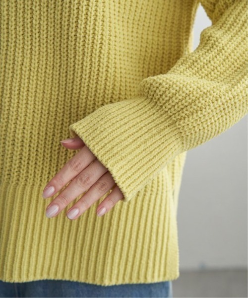 LBC(エルビーシー)の「マットモール畦ニットプルオーバー(ニット/セーター・レディース・ライトグレー/イエロー/ブルー/その他30・M)」の21枚目の写真